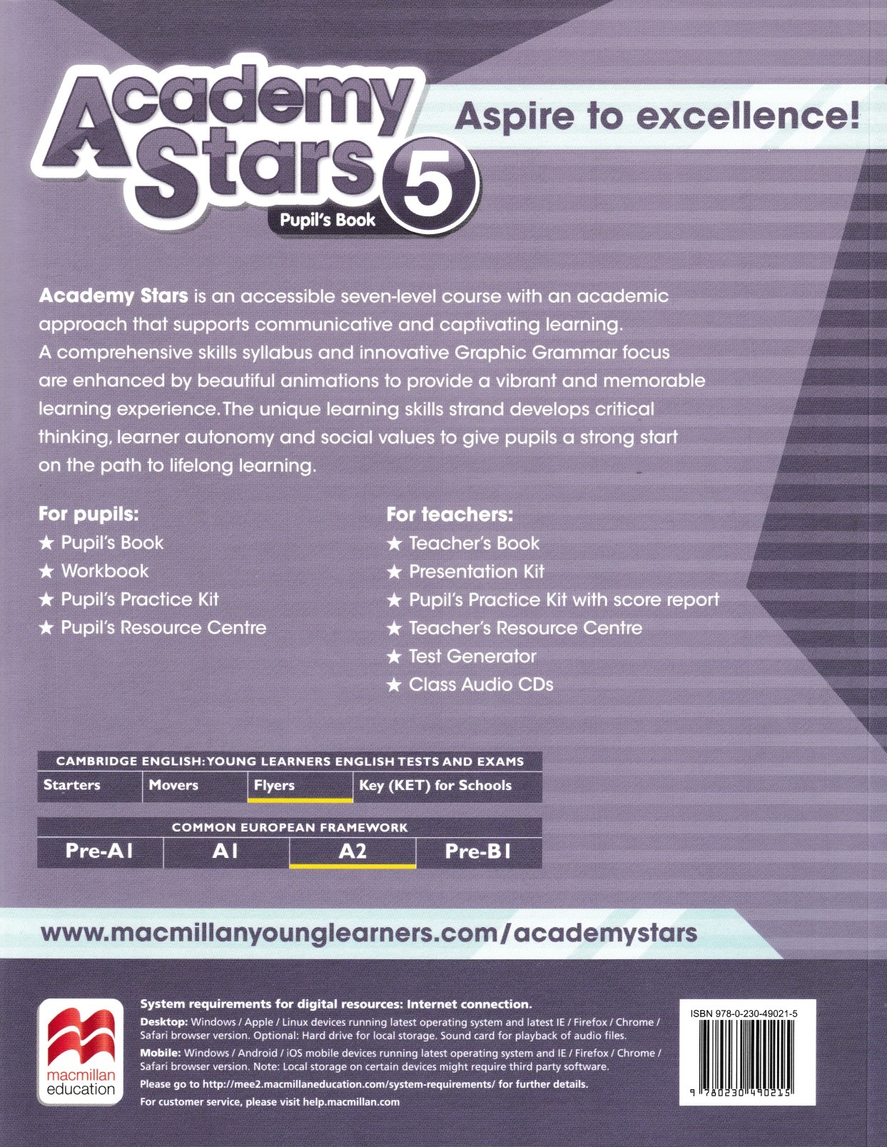 Academy stars 5 pupil s book