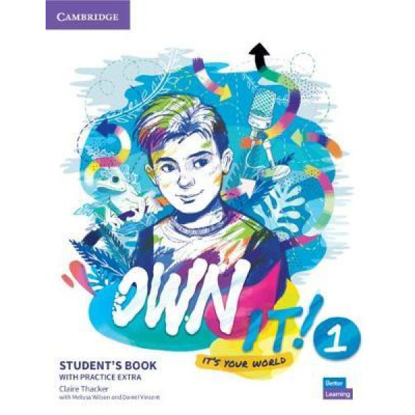 Книга Own it! Level 1. Student's Book with Practice Extra