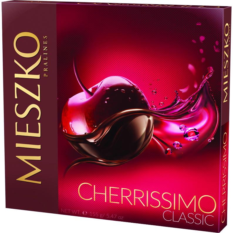 Набор шоколадных конфет Mieszko Cherrissimo Classic 142 г