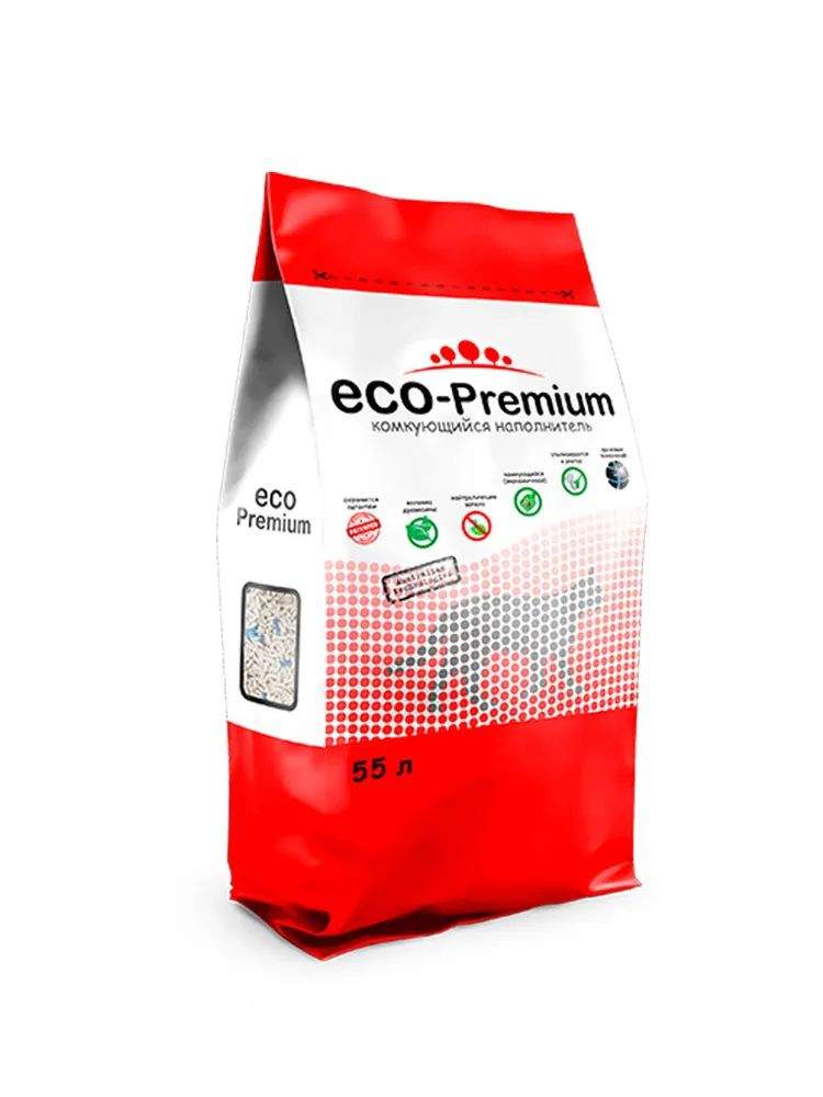 Eco premium отзывы. Eco Premium Green наполнитель древесный без запаха 1,9 кг 5 л. Наполнитель эко премиум 55л. Eco-Premium наполнитель для кошачьего туалета. Eco Premium наполнитель 55 литров.