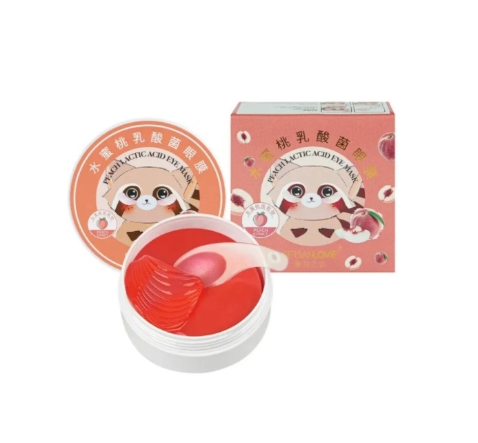 Патчи для области вокруг глаз SersanLove Peach Lactic Acid Eye Mask 60 шт купить в Москве