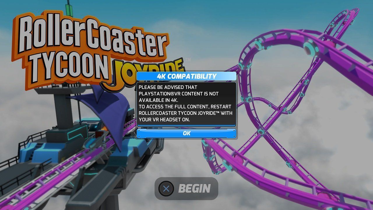 Игра Roller Coaster Tycoon: Joyride (с поддержкой PS VR) (PS4) – купить в  Москве, цены в интернет-магазинах на Мегамаркет