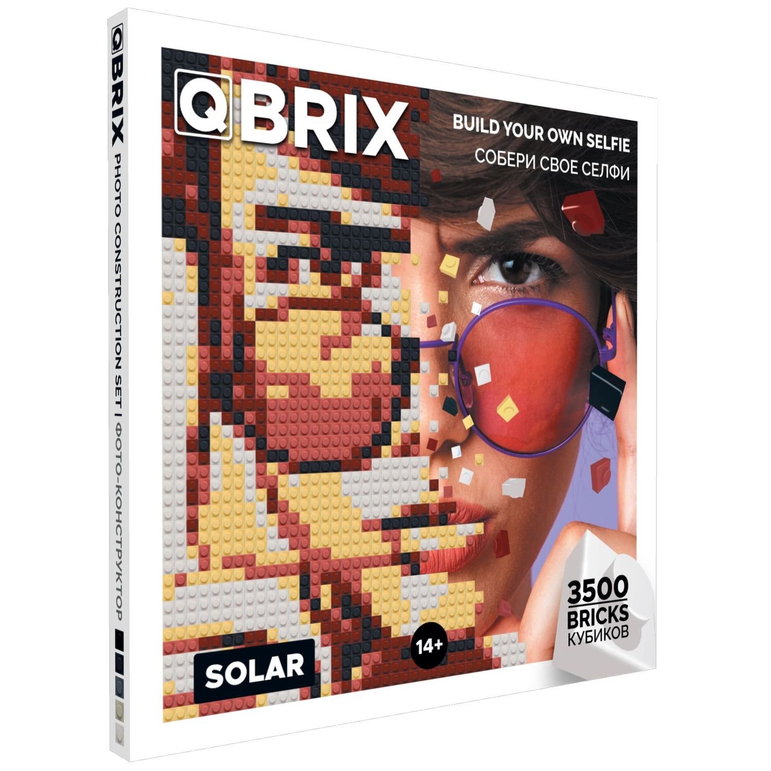 Отзывы о фото-конструктор QBRIX - SOLAR, картина по своей фотографии, 3504  детали - отзывы покупателей на Мегамаркет | детские конструкторы 50002 -  600004745525