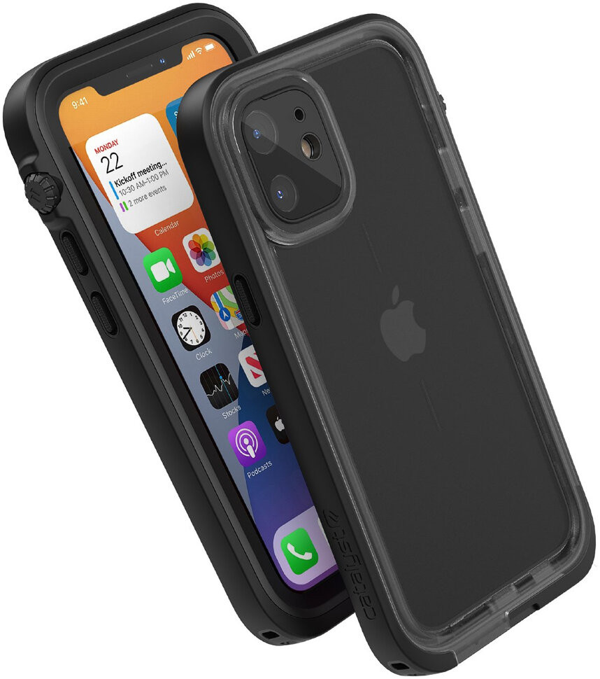 Водонепроницаемый чехол Catalyst Total Protection Case для iPhone 12 mini,  Черный, купить в Москве, цены в интернет-магазинах на Мегамаркет