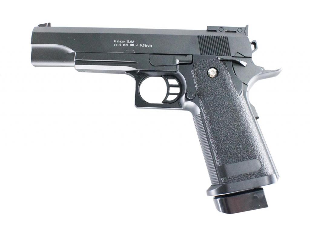 Colt1911pd пистолет Пневматический Air Soft G.6 Galaxy GALAXY COLT1911PD - купить в Б2САВТО, цена на Мегамаркет