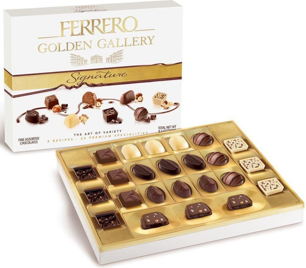 Набор конфет Ferrero Golden Gallery Signature 122г