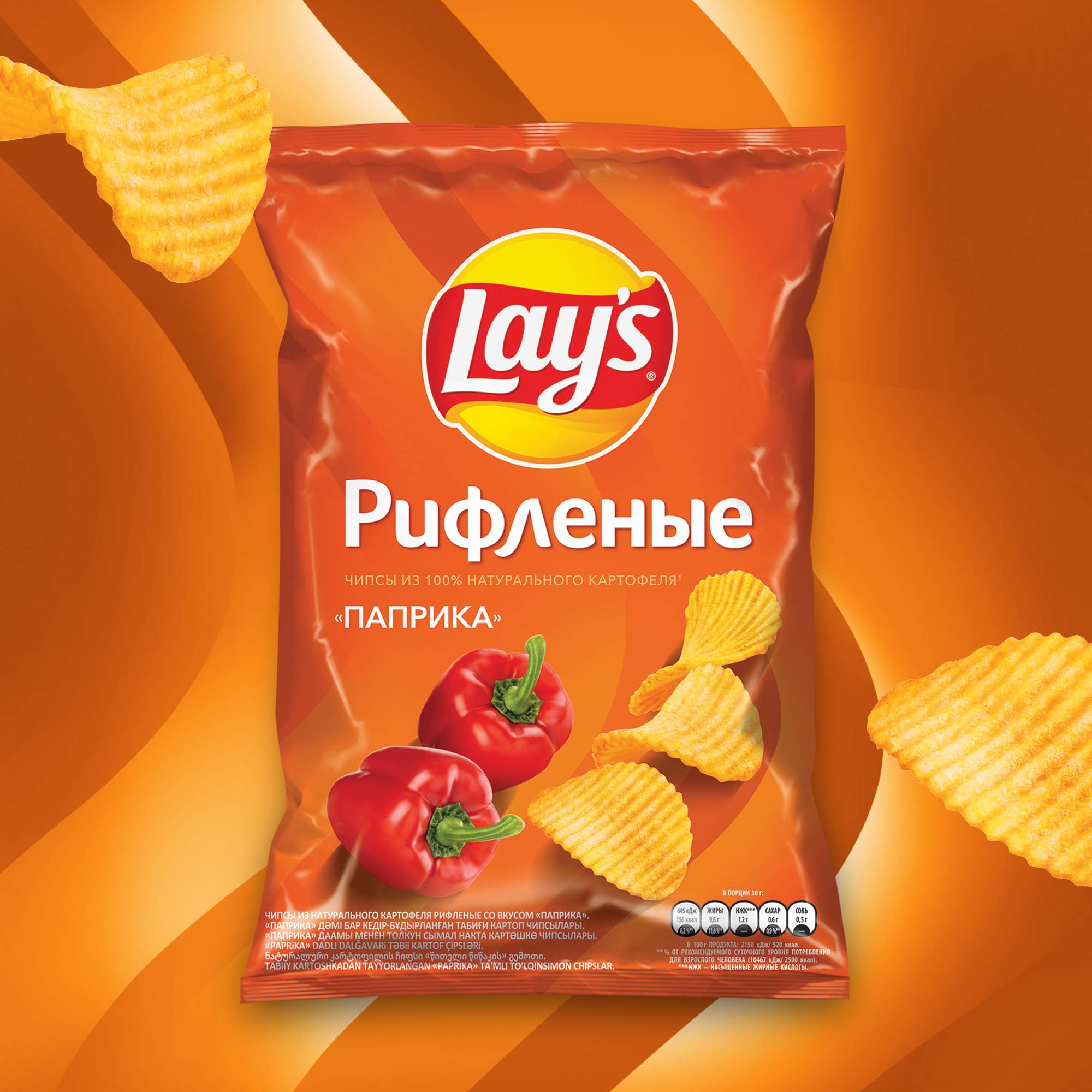 Рифленые чипсы картинки