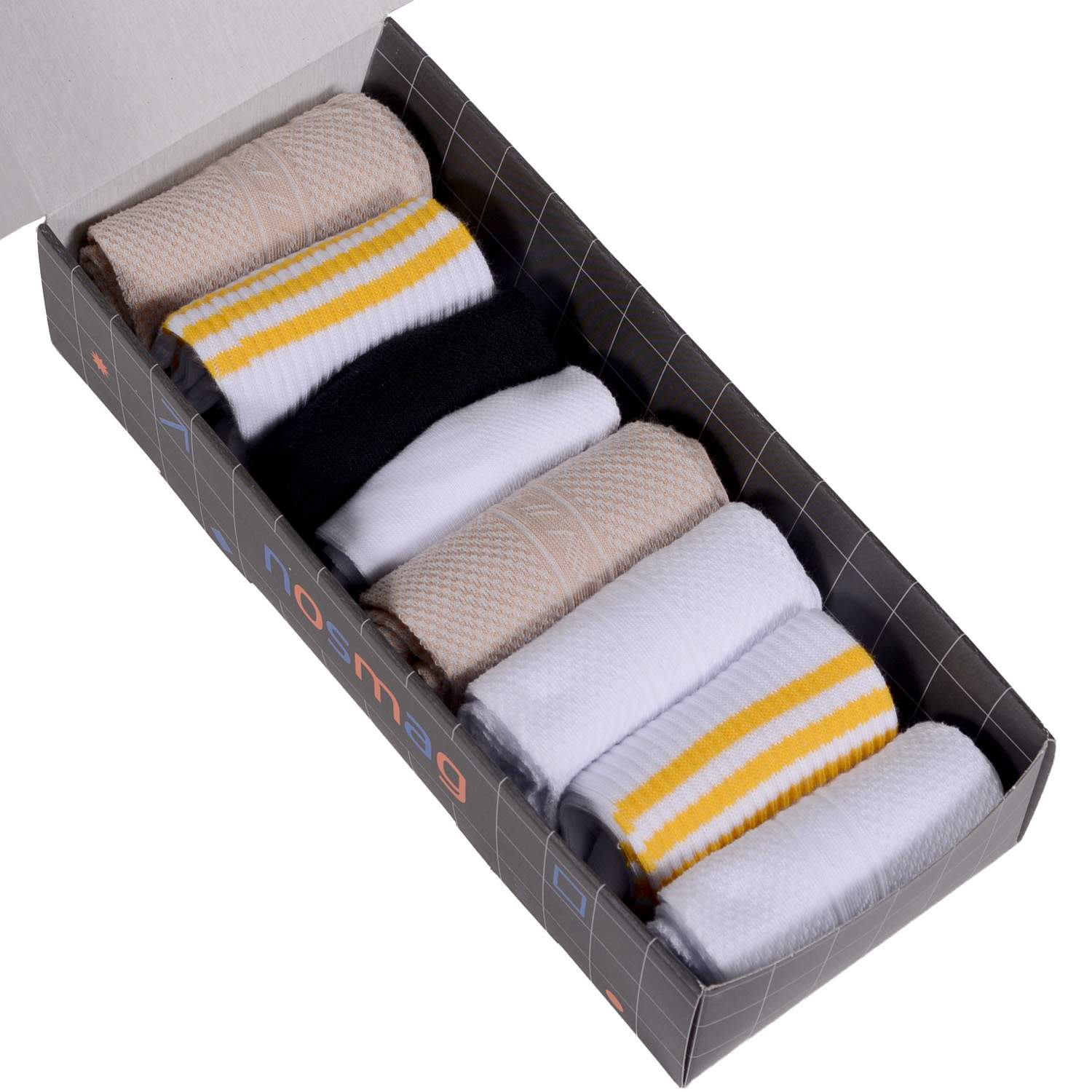 Набор носков мужской VIRTUOSO Ви7-43 разноцветный 25 (38-40)