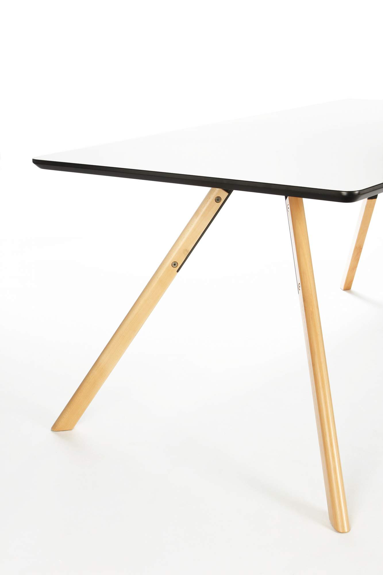 Обеденный стол Arnhem 160х90 см меламин белый StoreForHome / PW-032-3-WHITE