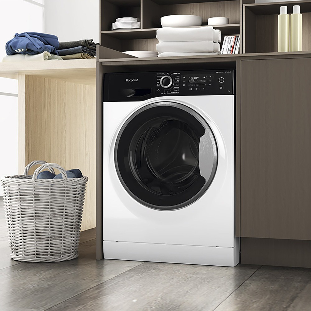 Стиральная машина Hotpoint-Ariston NSD 7239 ZS VE RU белый - отзывы  покупателей на маркетплейсе Мегамаркет | Артикул: 600010920199