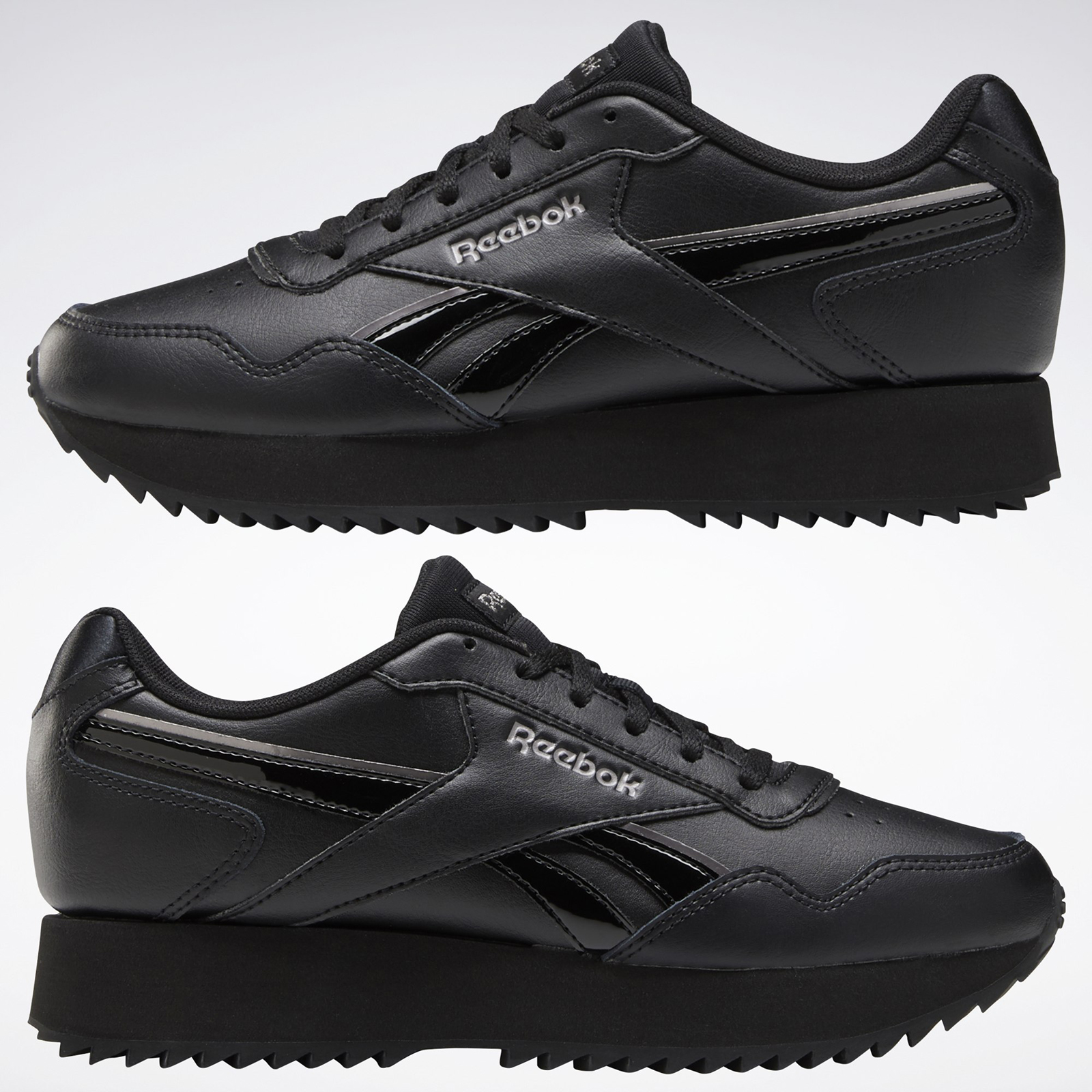 Кроссовки женские Reebok Royal Glide Rpldbl черные 6.5 US - купить в  Москве, цены на СберМегаМаркет