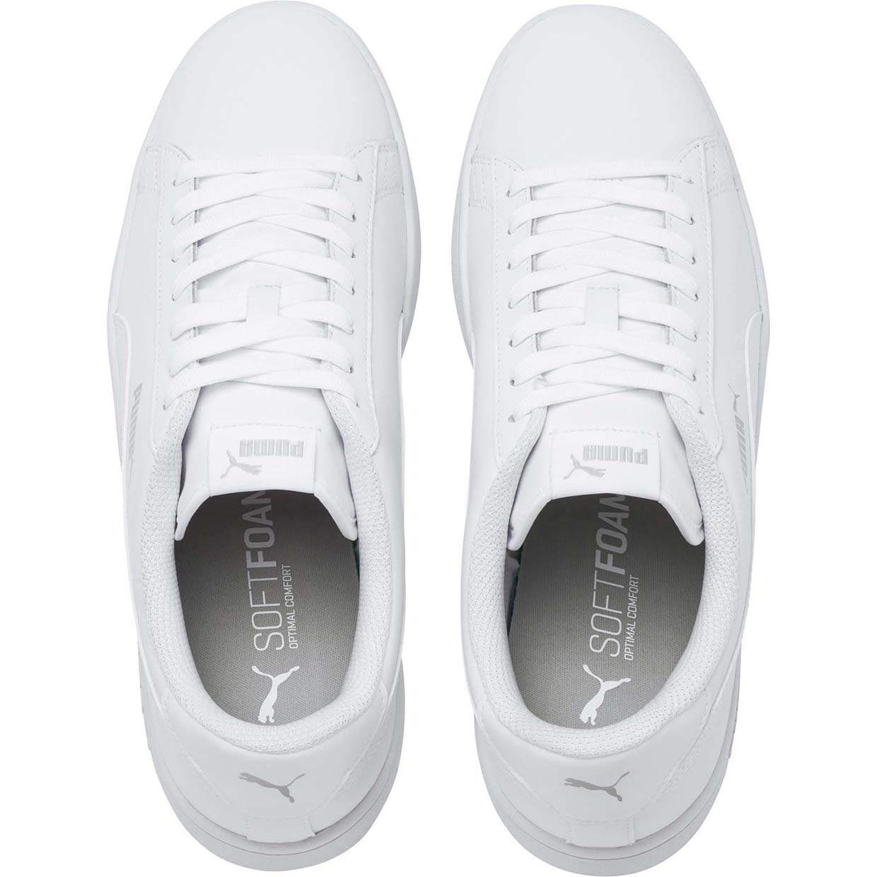 Кеды мужские PUMA Smash V2 L белые 9.5 UK - купить в Москве, цены на  СберМегаМаркет