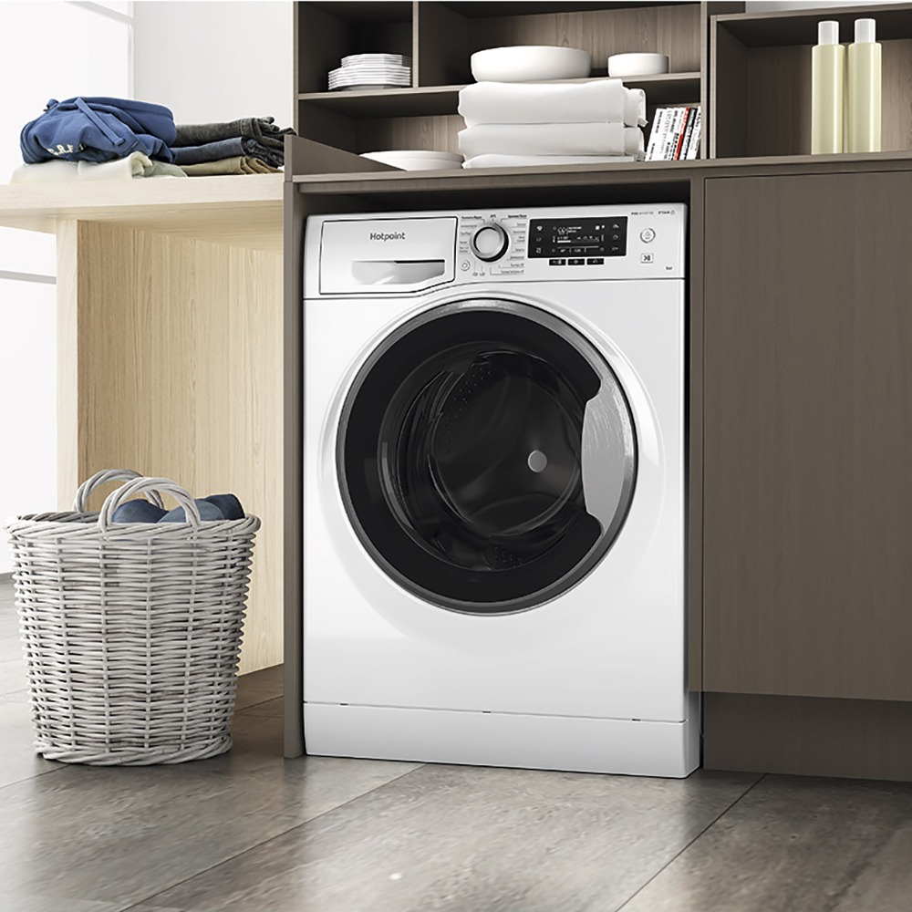 Стиральная машина Hotpoint-Ariston NSD 6239 S VE RU белый - отзывы  покупателей на маркетплейсе Мегамаркет | Артикул: 600010920495