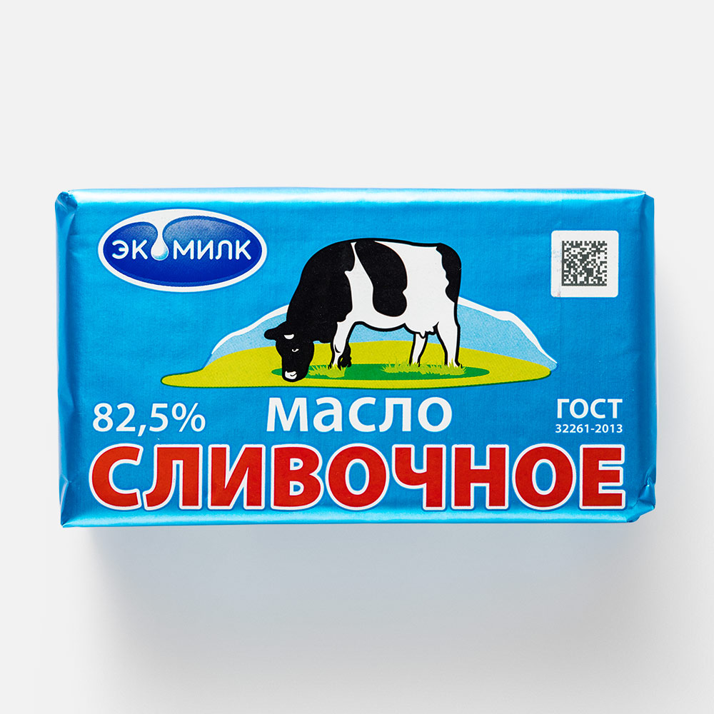 Купить бзмж масло слив.82,5% гост ф выс.сорт 380г экомилк, цены на  Мегамаркет | Артикул: 100027524397