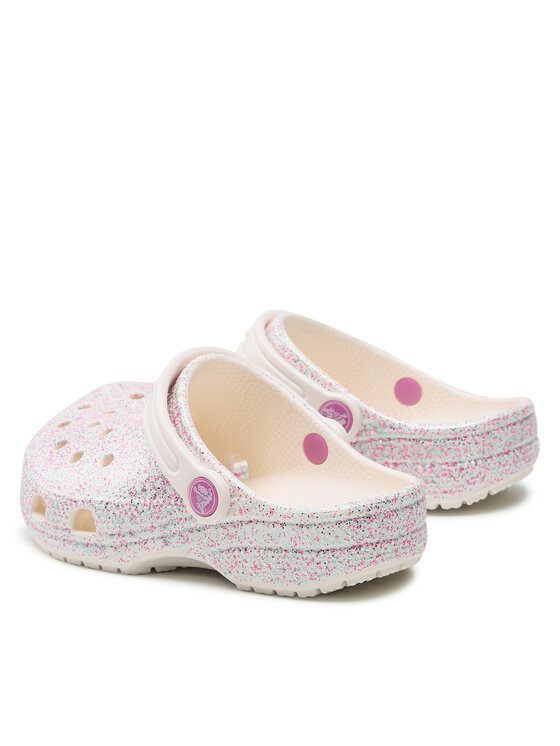 Crocs oyster deals glitter