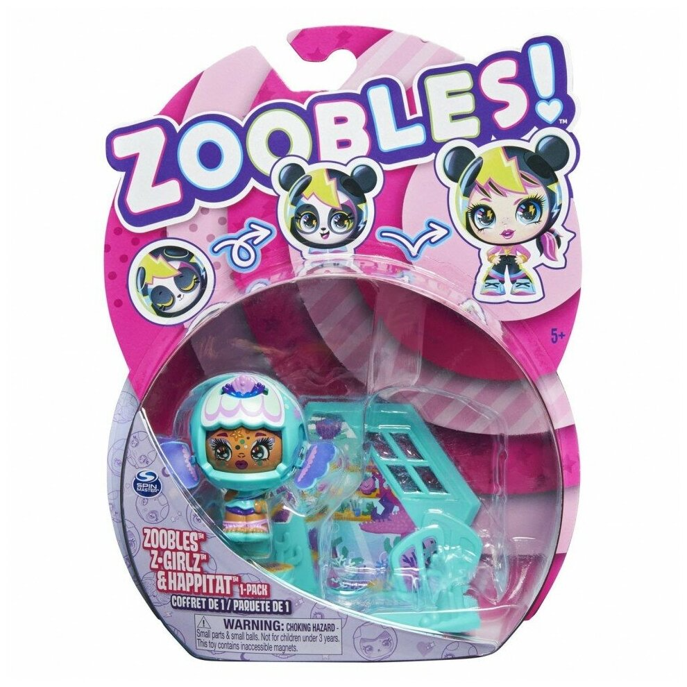 Купить набор игровой ZOOBLES Малышка ЗУ Fish 6061365_20134942, цены на  Мегамаркет