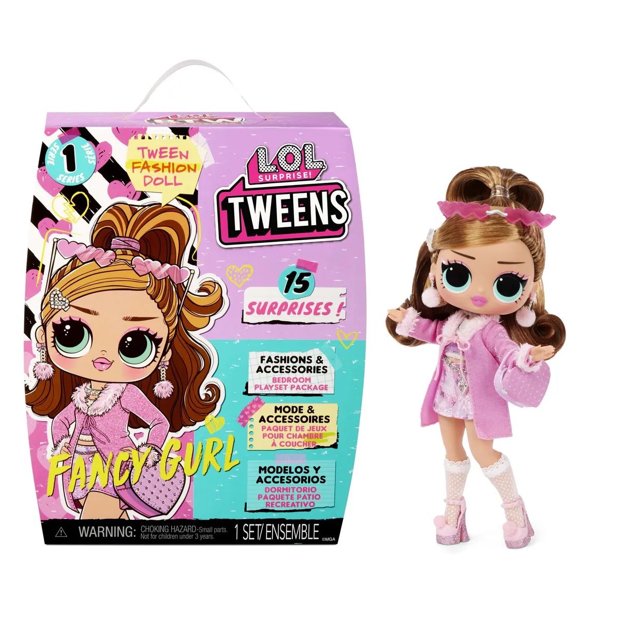 Купить кукла L.O.L. Surprise! Tweens Fashion Doll Fancy Gurl 576679, цены  на Мегамаркет | Артикул: 600004376726