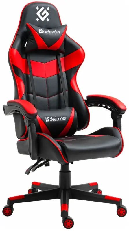 Кресло игровое Defender Comfort класс 3, красное - купить в Москве, цены на Мегамаркет