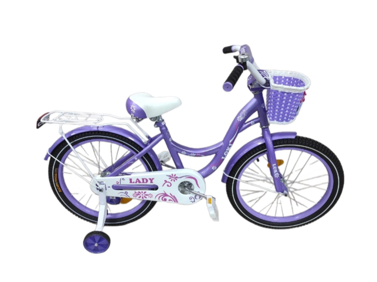 Купить велосипед LOKI LAdY фиолетовый 20LLPR 20 purple, цены на Мегамаркет | Артикул: 100066221966