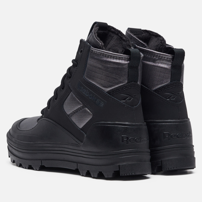 Ботинки мужские Reebok Club C Cleated Mid черные 41 EU - купить в Москве,  цены на СберМегаМаркет