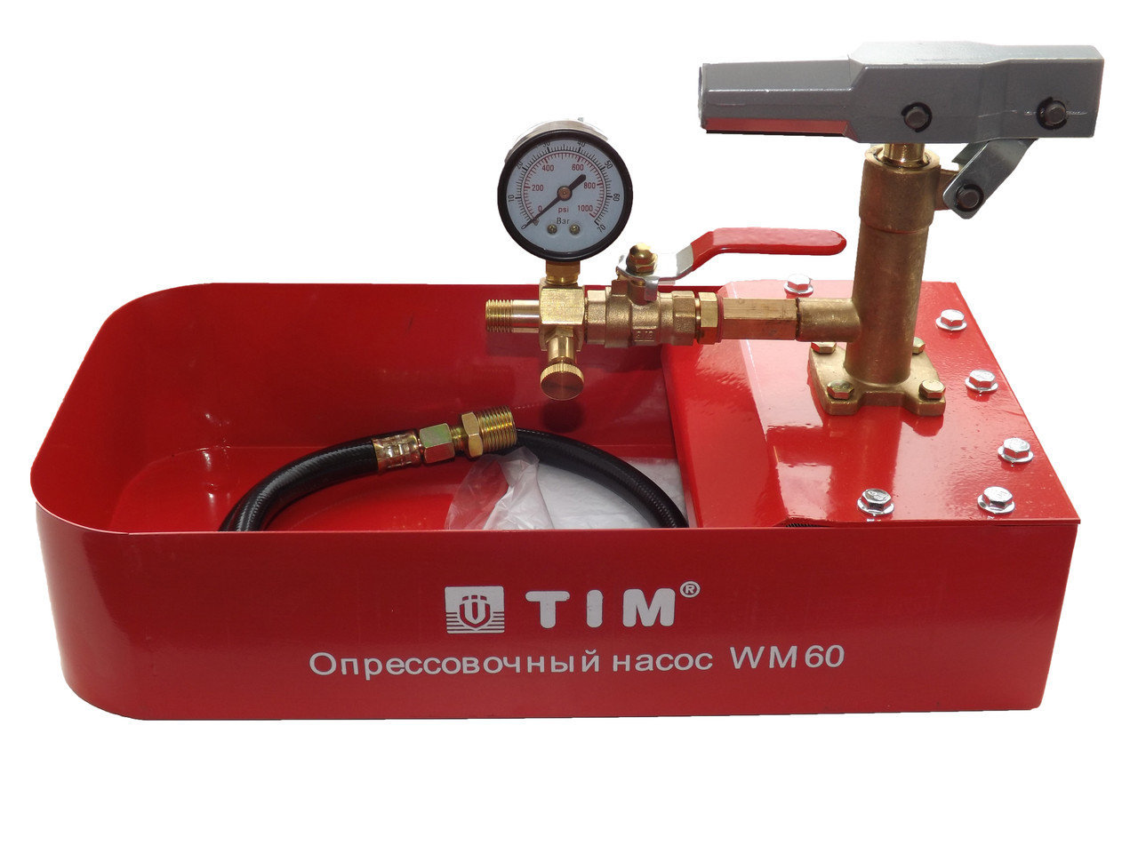 Опрессовочный ручной насос для для отопления Tim WM-60 -  в .
