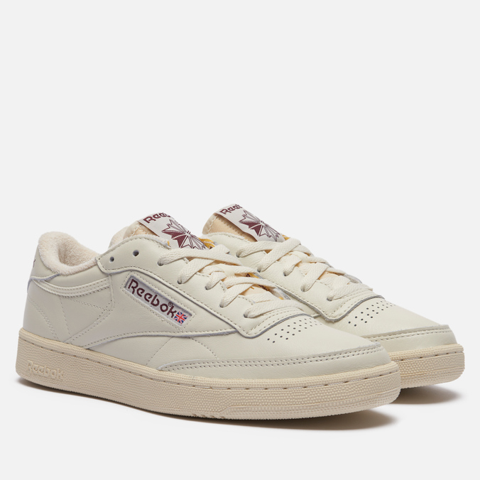 Кроссовки мужские Reebok Club C 85 Vintage белые 42 EU – купить в Москве,  цены в интернет-магазинах на СберМегаМаркет