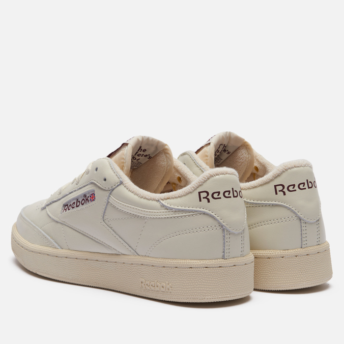 Кроссовки мужские Reebok Club C 85 Vintage белые 42 EU – купить в Москве,  цены в интернет-магазинах на СберМегаМаркет