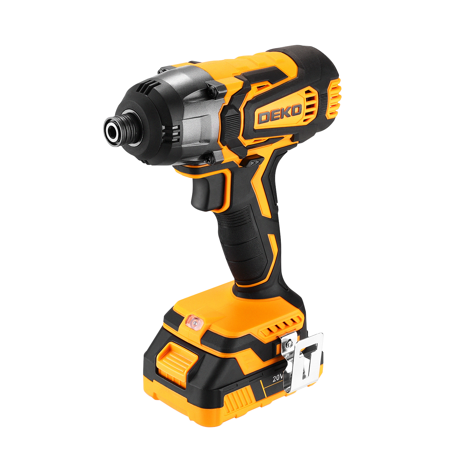 Винтоверт аккумуляторный ударный DEKO DKIS20-Li, с быстрозажимным ...