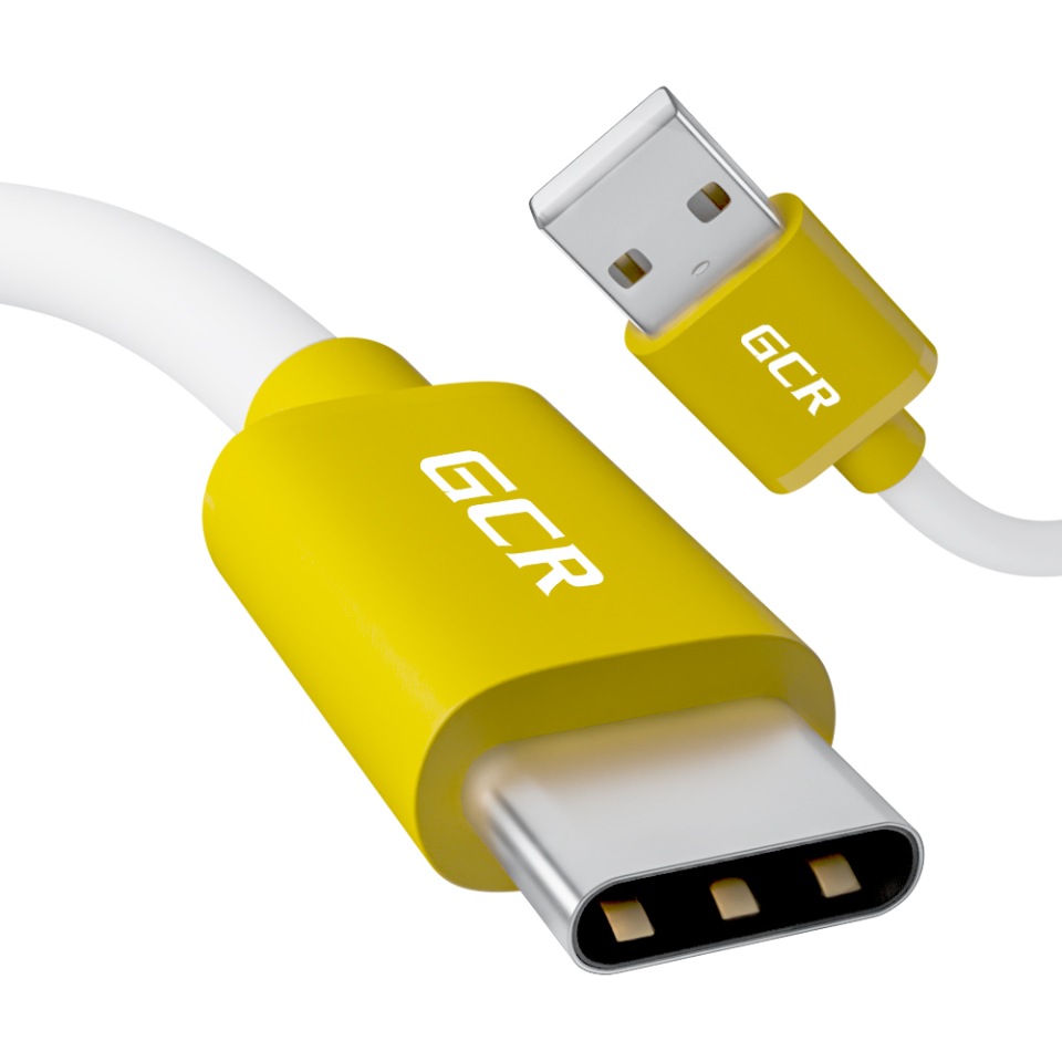 Кабель GCR для смартфона USB TypeC для быстрой зарядки 0.5м, купить в  Москве, цены в интернет-магазинах на Мегамаркет