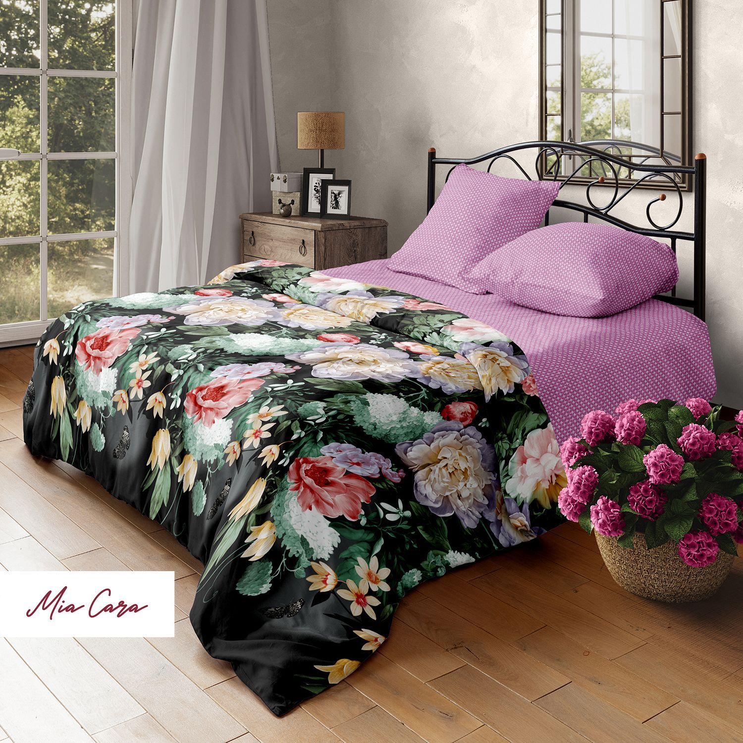 Купить комплект постельного белья 2.0 бязь Mia Cara 70х70 Габриэлла, цены в интернет-магазине на Мегамаркет | 100045586216