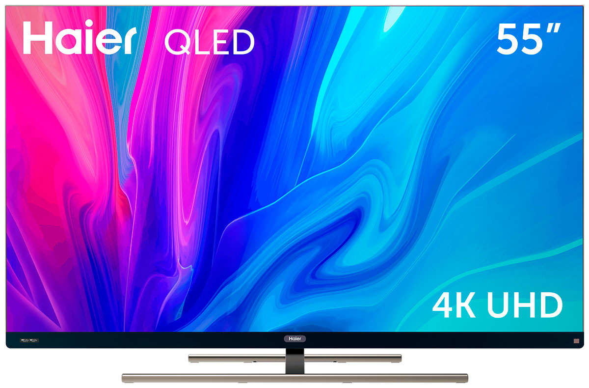 Телевизор Haier 55 Smart TV S7, 55"(139 см), UHD 4K - купить в Триумф, цена на Мегамаркет