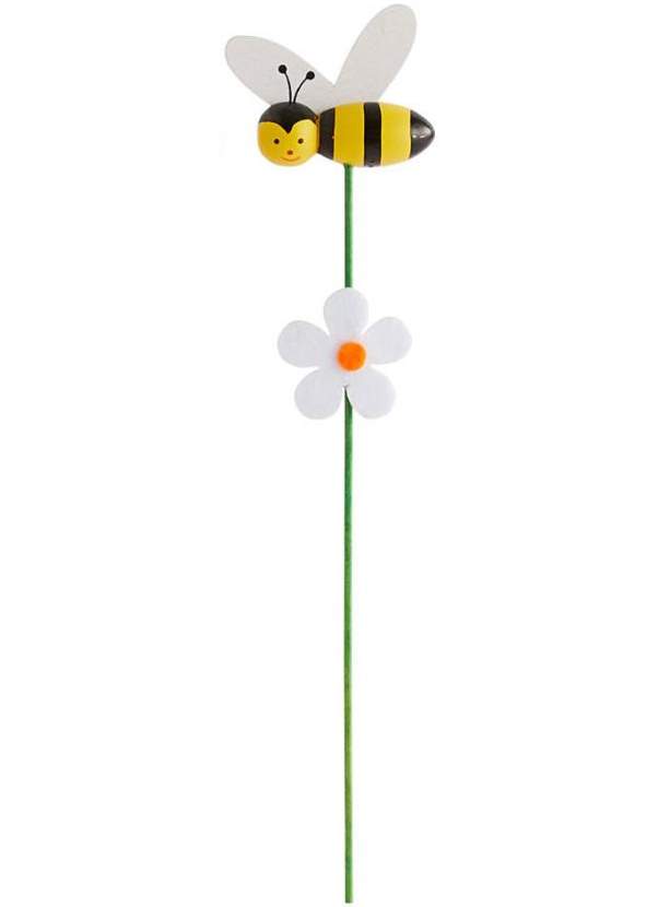 Садовая фигурка Garden Star Пчелка деревянный 30 см в ассортименте