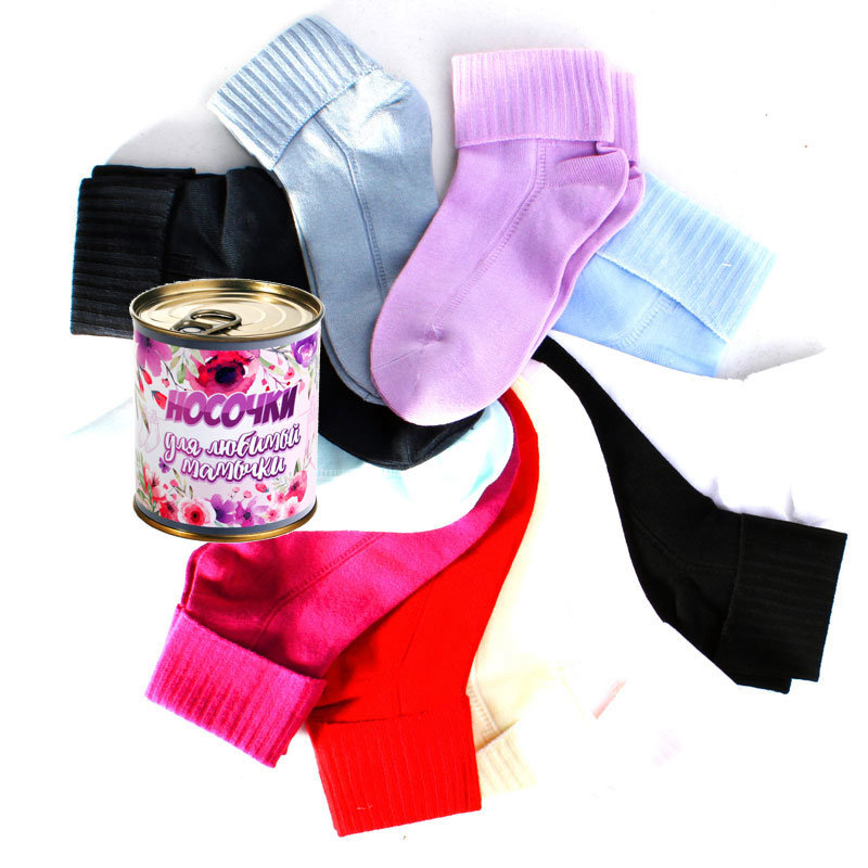 Носки женские NoBrand Носочки для любимой мамочки разноцветные 35-39