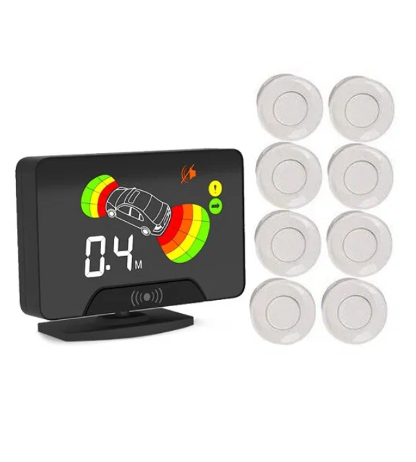 Aaaline. AAALINE LCD-18 White. Парктроник модель AAALINE LCD-18 Black. AAALINE LCD-18 inside.