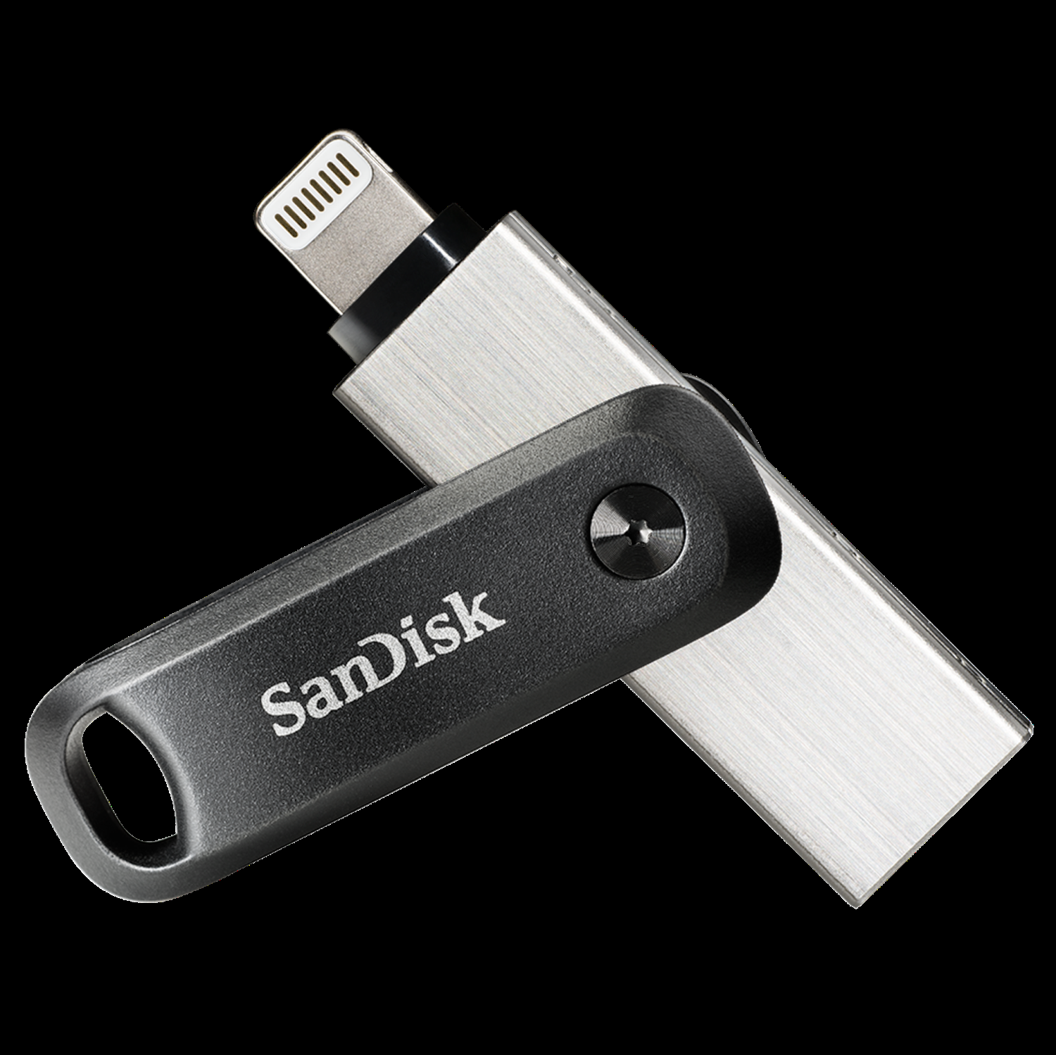 Флешка SanDisk iXpand GO 128ГБ Silver/Black (SDIX60N-128G-GN6NE) - отзывы  покупателей на Мегамаркет | 100027029453