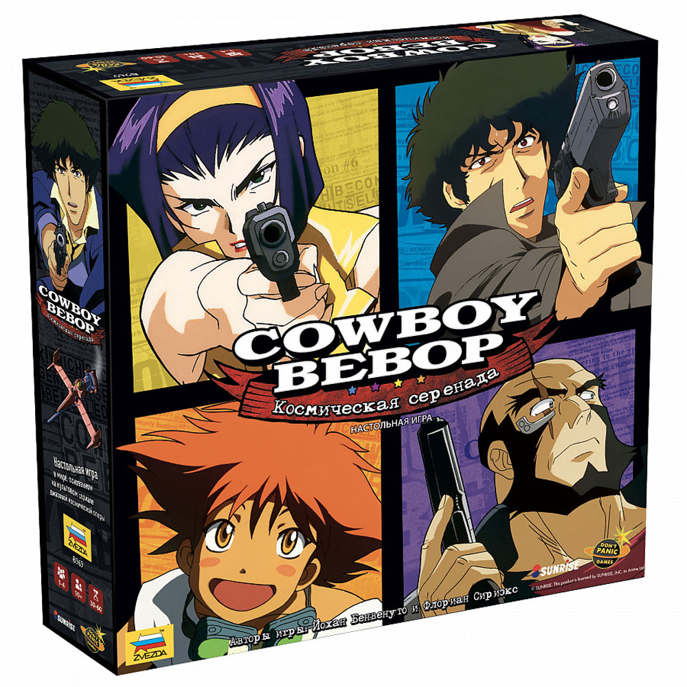 Отзывы о настольная игра ZVEZDA Cowboy Bebop. Космическая серенада - отзывы  покупателей на Мегамаркет | настольные игры 8969 - 600004539074