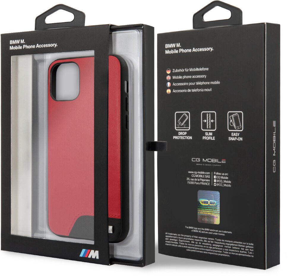 Чехол BMW M-Collection Smooth PU Hard для iPhone 11 Pro Max Красный, купить  в Москве, цены в интернет-магазинах на Мегамаркет