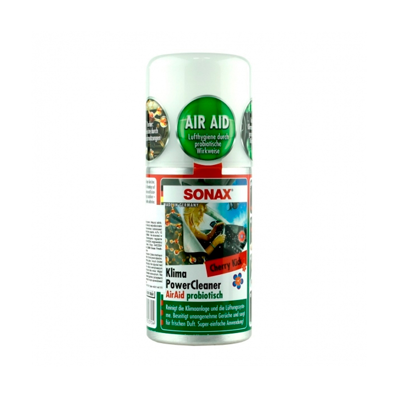 Очиститель кондиционера антибактериальный Sonax Clima Clean Вишня 100мл (323700)
