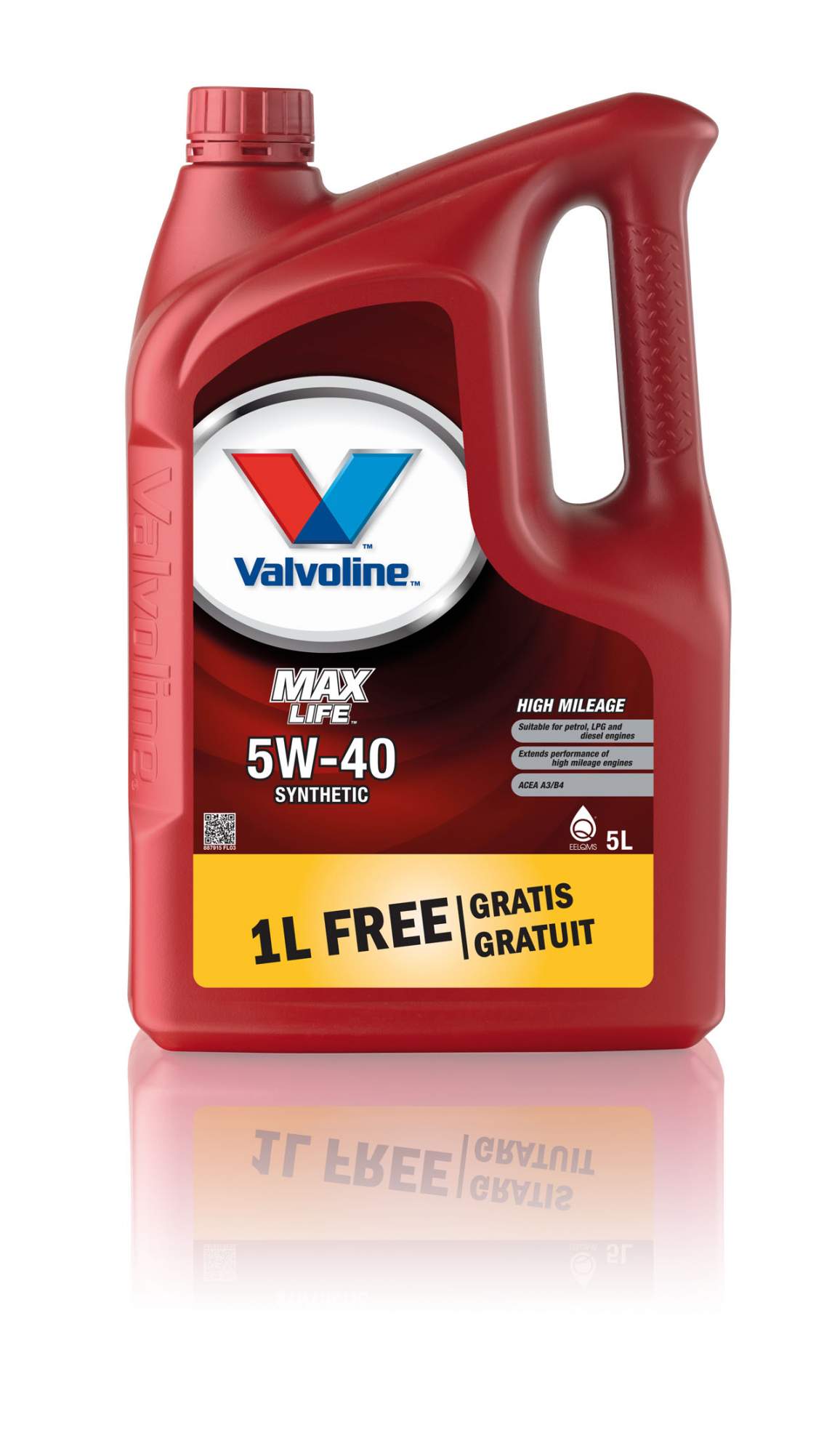 Моторное масло Valvoline MaxLife 5W40 5л - купить в Москве, цены на Мегамаркет | 100029486341