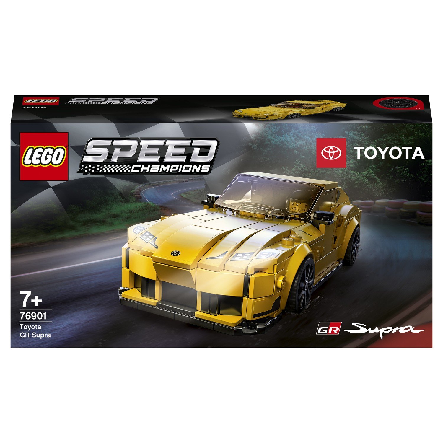 Отзывы о конструктор LEGO Speed Champions Toyota GR Supra, 299 деталей,  76901 - отзывы покупателей на Мегамаркет | конструкторы LEGO 76901 -  100028627861