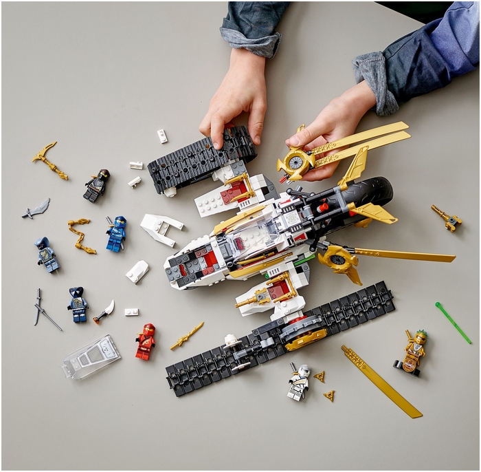 Конструктор LEGO NINJAGO 71739 Сверхзвуковой самолёт