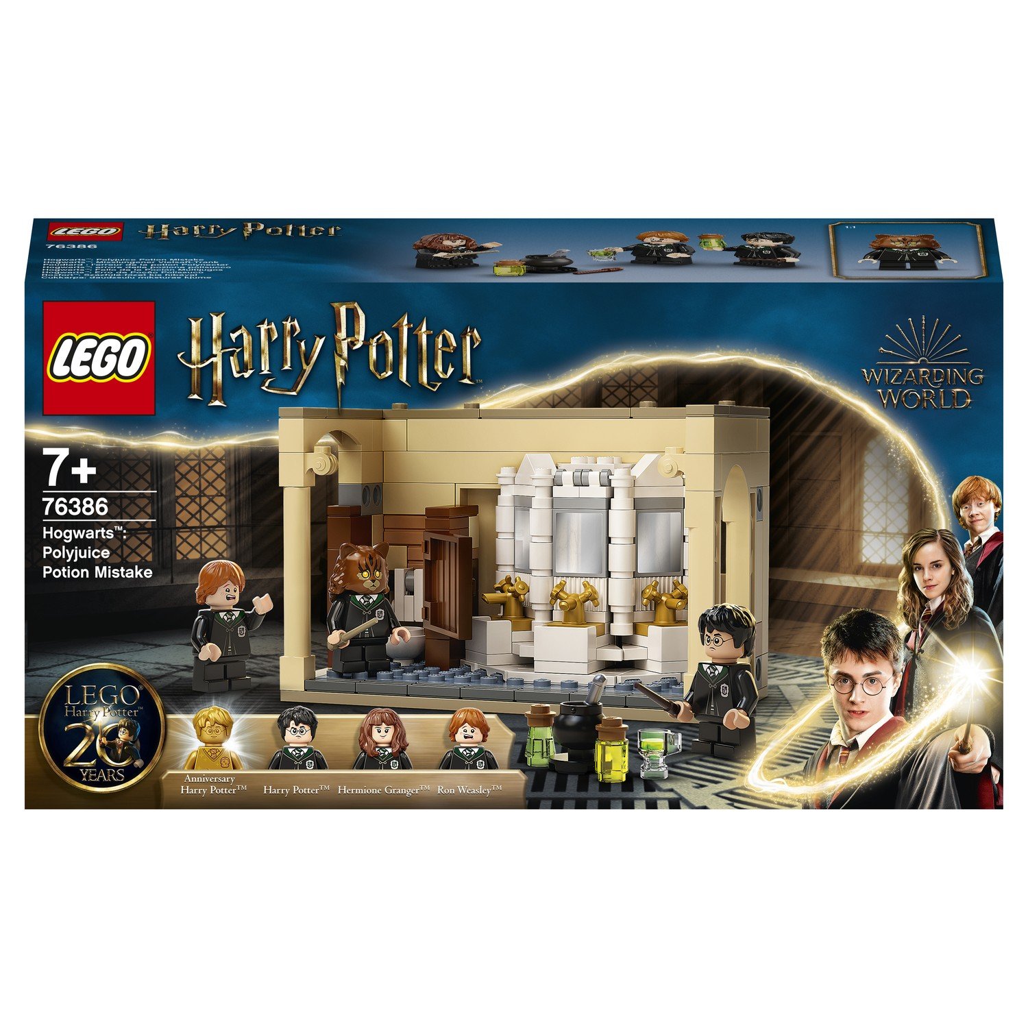 Отзывы о конструктор LEGO Harry Potter 76386 Хогвартс: ошибка с оборотным  зельем - отзывы покупателей на Мегамаркет | конструкторы LEGO 76386 -  100028627883