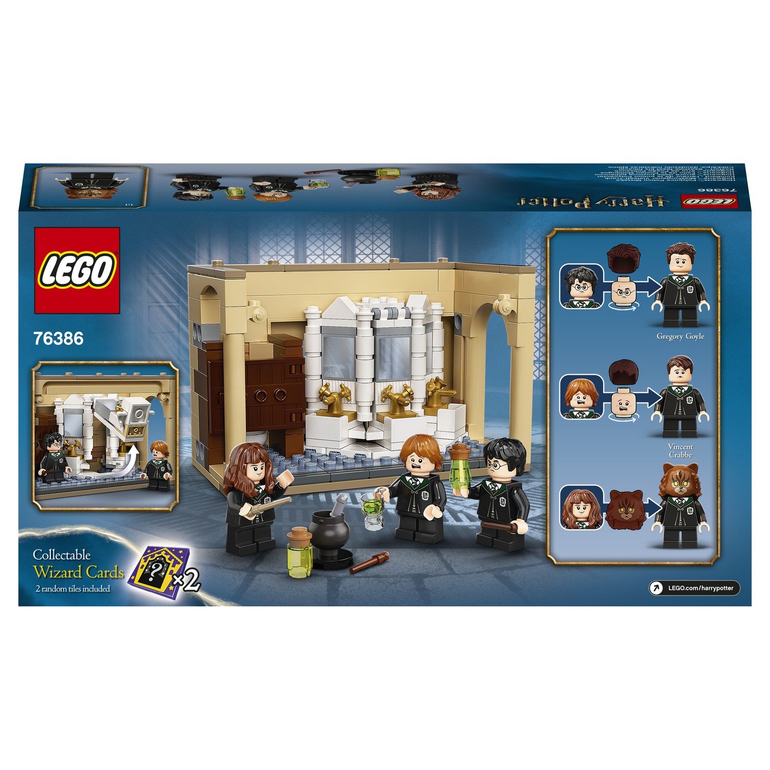 Купить конструктор LEGO Harry Potter 76386 Хогвартс: ошибка с оборотным  зельем, цены на Мегамаркет | Артикул: 100028627883