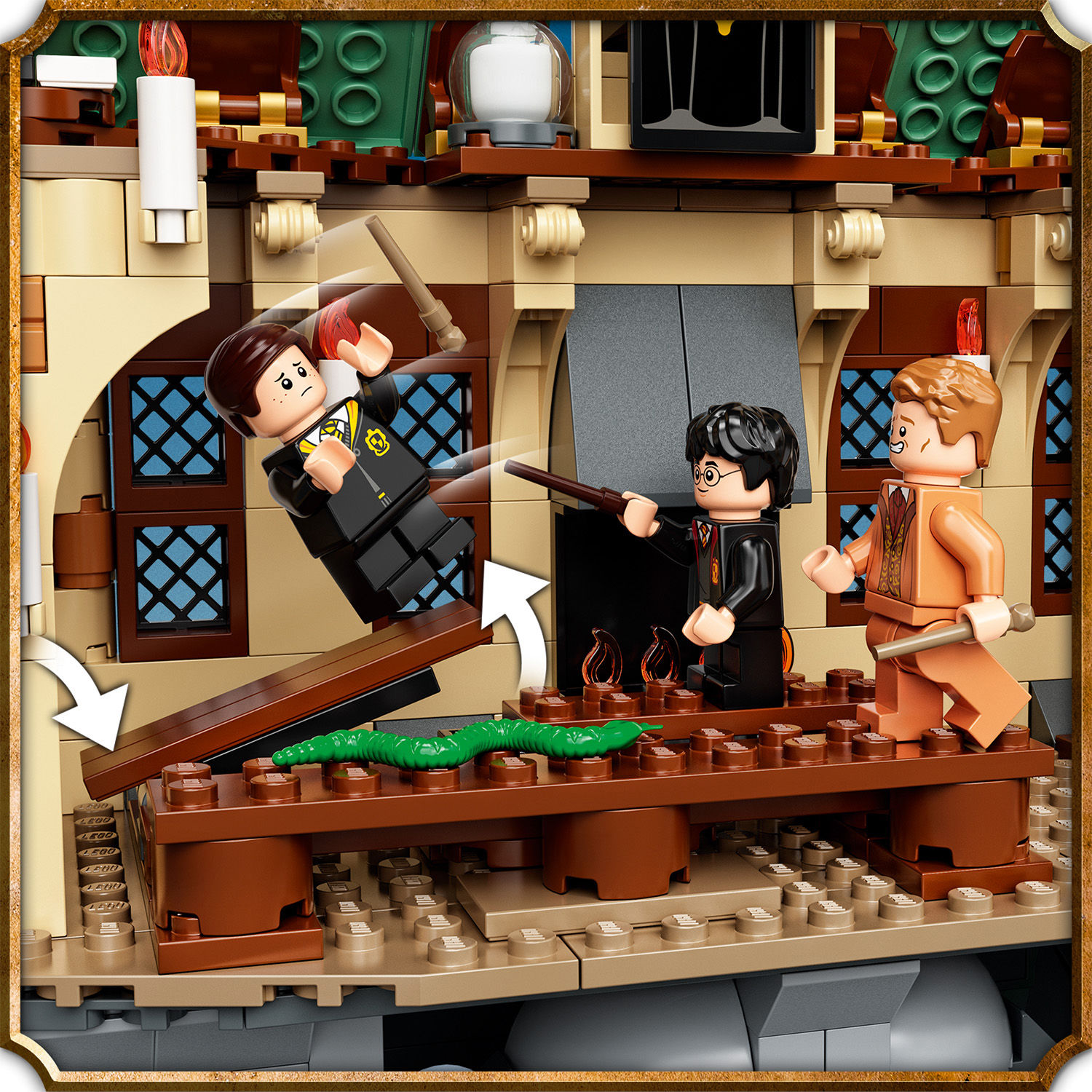 Отзывы о конструктор LEGO Harry Potter 76389 Хогвартс: Тайная комната -  отзывы покупателей на Мегамаркет | конструкторы LEGO 76389 - 100028627886