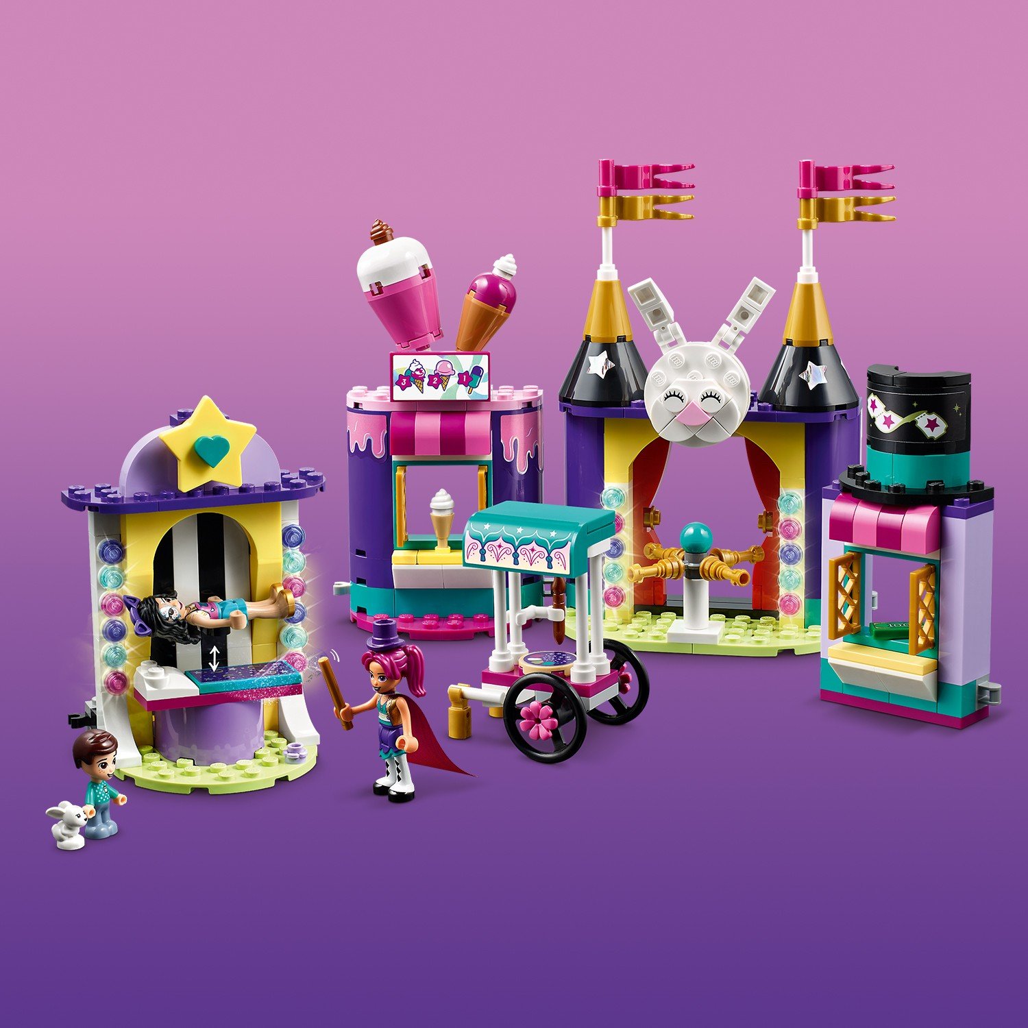 Купить конструктор LEGO Friends 41687 Киоск на волшебной ярмарке, цены на  Мегамаркет | Артикул: 100028627908