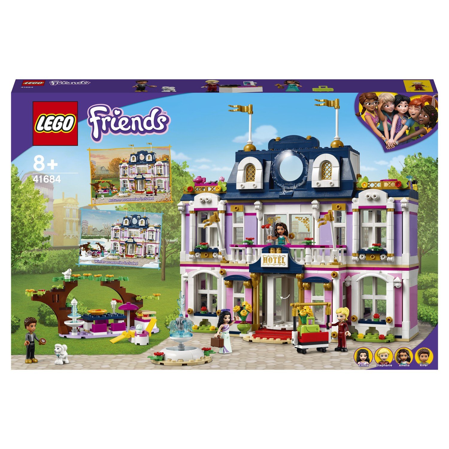 Отзывы о конструктор LEGO Friends 41684 Гранд-отель Хартлейк Сити - отзывы  покупателей на Мегамаркет | конструкторы LEGO 41684 - 100028627914