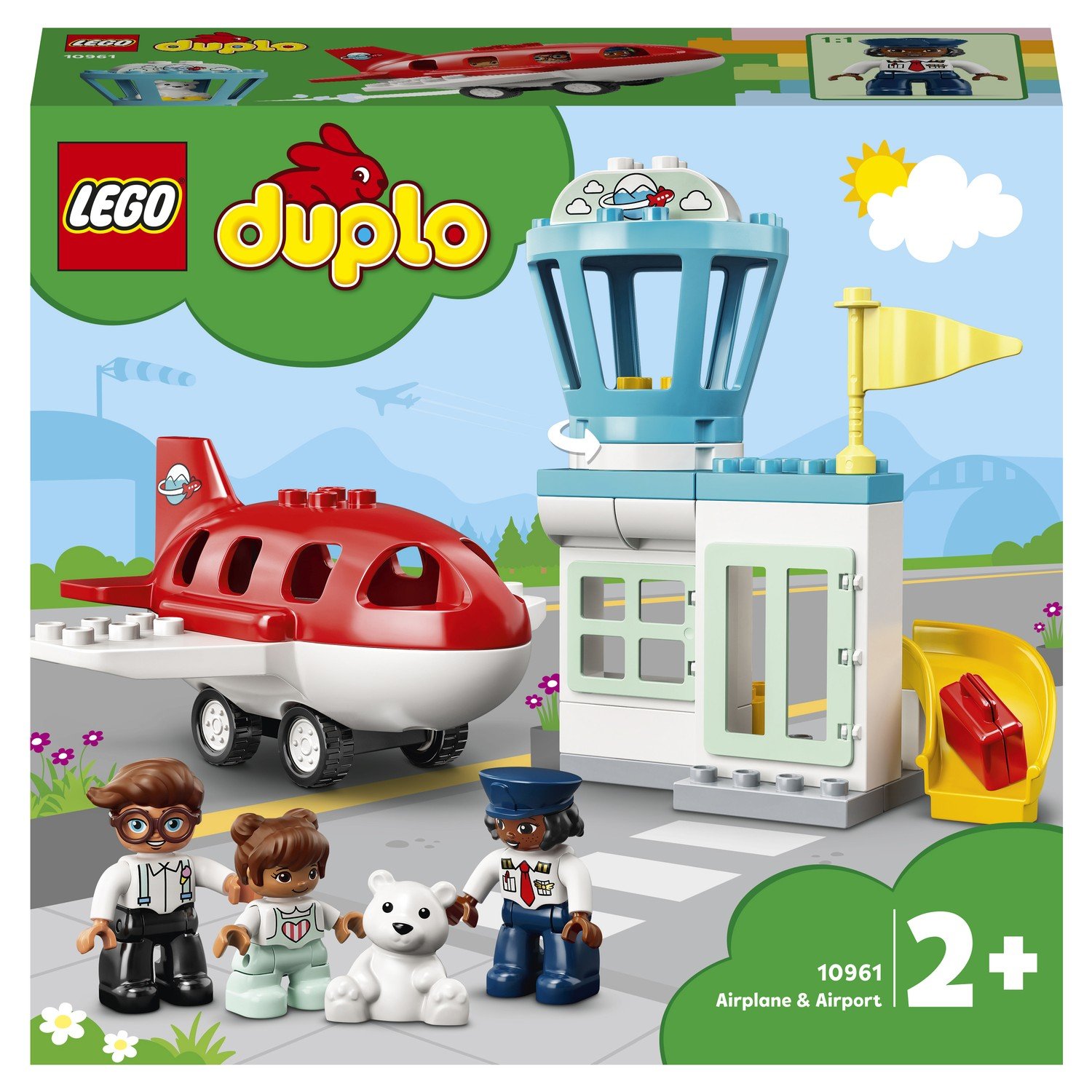 Конструктор LEGO DUPLO Town 10961 Самолет и аэропорт - купить в Shop-device  ДСМ, цена на Мегамаркет