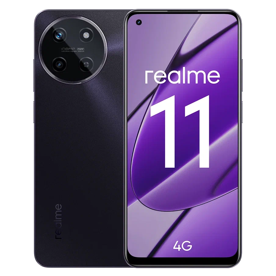 Смартфон Realme 11 8/256Gb черный (RMX3636) - отзывы покупателей на  маркетплейсе Мегамаркет | Артикул: 100060828370