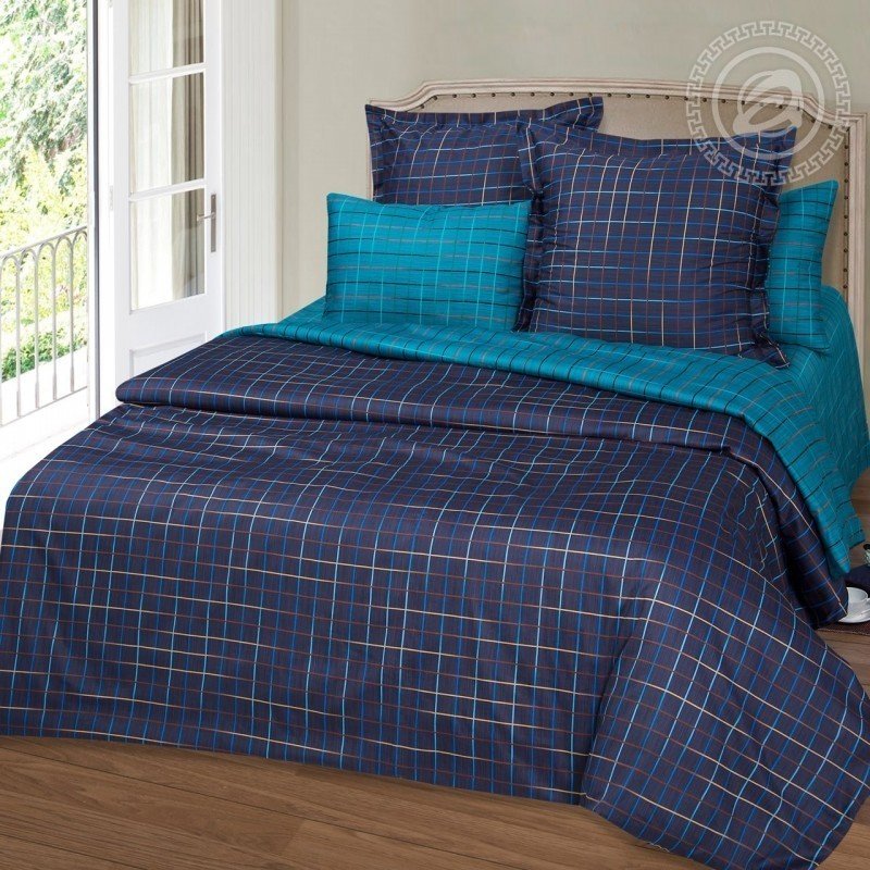 Комплект постельного белья Артпостель Михаэль 1.5-спальный синий