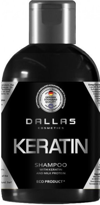 Шампунь DALLAS Keratin с кератином и молочным протеином 1000 мл